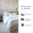 Jenny Upholstered Bed Frame with Storage, Modern Wingback Design Bed, Metal Bed Frame with High Headboard, Wood Slat Support, No Box Spring Required-1384807178