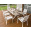 Rexanna Rectangular Metal Extendable Outdoor Dining Table , 72.4cm cm W 35.4cm cm D-110394491