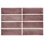 Crackle 2.5" x 8" Ceramic Stone Look Subway Wall Tile