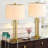26.5'' Traditional Metal Table Lamp With Usb For Living Room/Bedroom-337797964