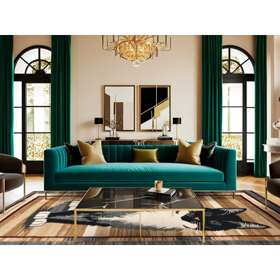 Washable Raas Cats Area Rug