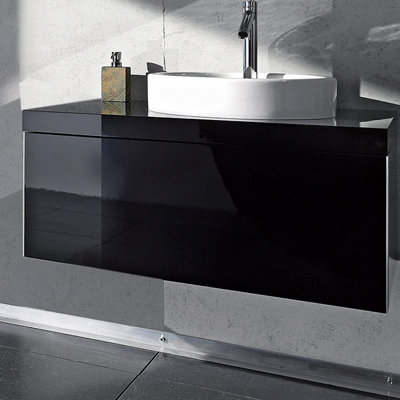 Meuble-lavabo mural simple 33 po Starck