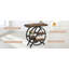 Table d'appoint en forme de C