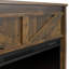 Wide Modern Farmhouse Mantel with Electric Fireplace-88293516