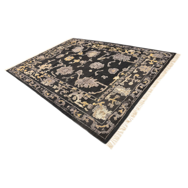 Jose Black Rug