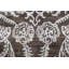 Tapis unique gris noué à la main 8 pi x 10 pi 3 po New Age