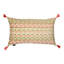 Housse de coussin en jacquard de couleur rouge à lèvres Tatami (paquet de 2)-105535700-105535699