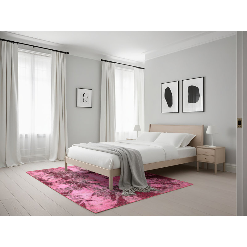 Tapis abstrait moderne 757, Rectangle 5 pi x 7 pi
