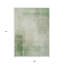 Tapis intérieur / extérieur vert géométrique lavable 9 pi x 12 pi artichaut