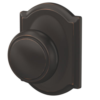 Custom Andover Hall-Closet and Bed-Bath Knob with Camelot Trim