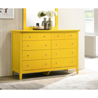 Chene 8 Drawer 59" Double Dresser