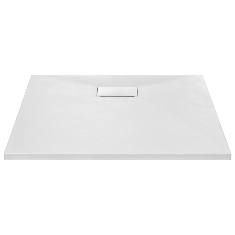 Jamerson Plastic Shower Tray, 2.6cm H x 90cm W x 90cm D, White