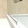 DreamLine Aqua Ultra 30 in. D x 60 in. W x 74 3/4 in. H Frameless Shower Door