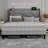 Medway Bed Frame with Charging Station-945790596