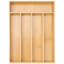 Natural 5-slot Bamboo Silverware Organizer-535902502