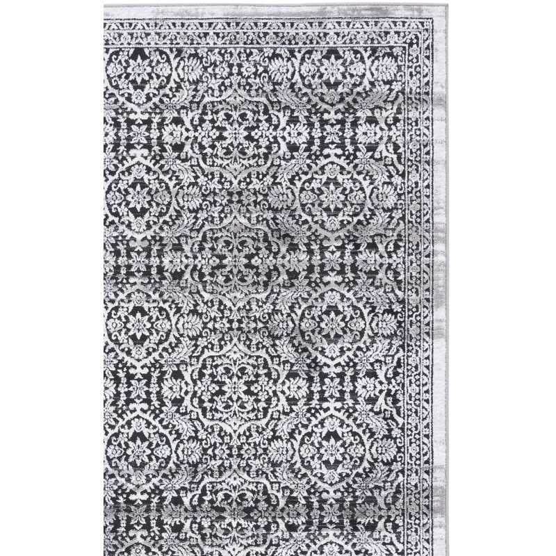 Derlin Performance Geometric Rug, Rectangle 5'5" x 7'7"