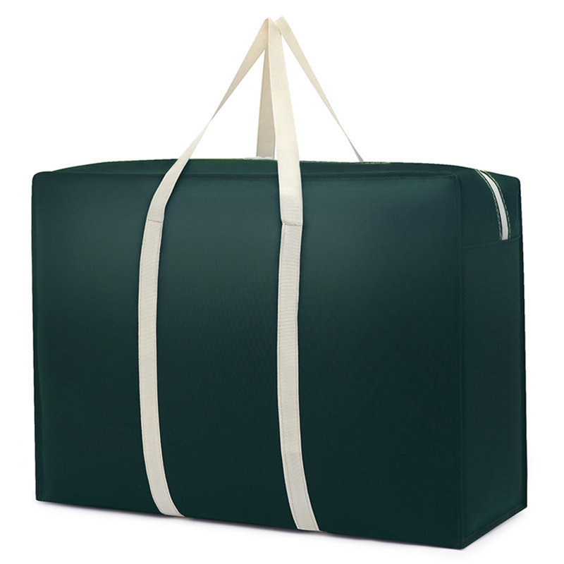 Moving Packing Bag Storage Bag Strong Luggage Bag Large Capacity Bag, Green, 7.87" H x 3.94" W x 0.79" D