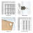 18 in. H x 16 in. W Solid Wood Display Case