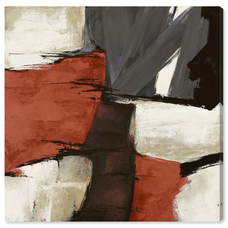 Eugune Sai - Rubrum 1SN767, reproduction sur toile par Wynwood Studio, L 12 po x H 12 po
