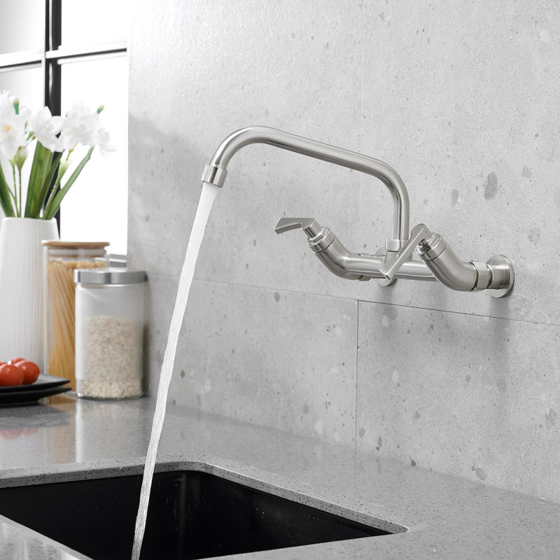 VIBRANTBATH 1 Kitchen Faucet, Brushed Nickel