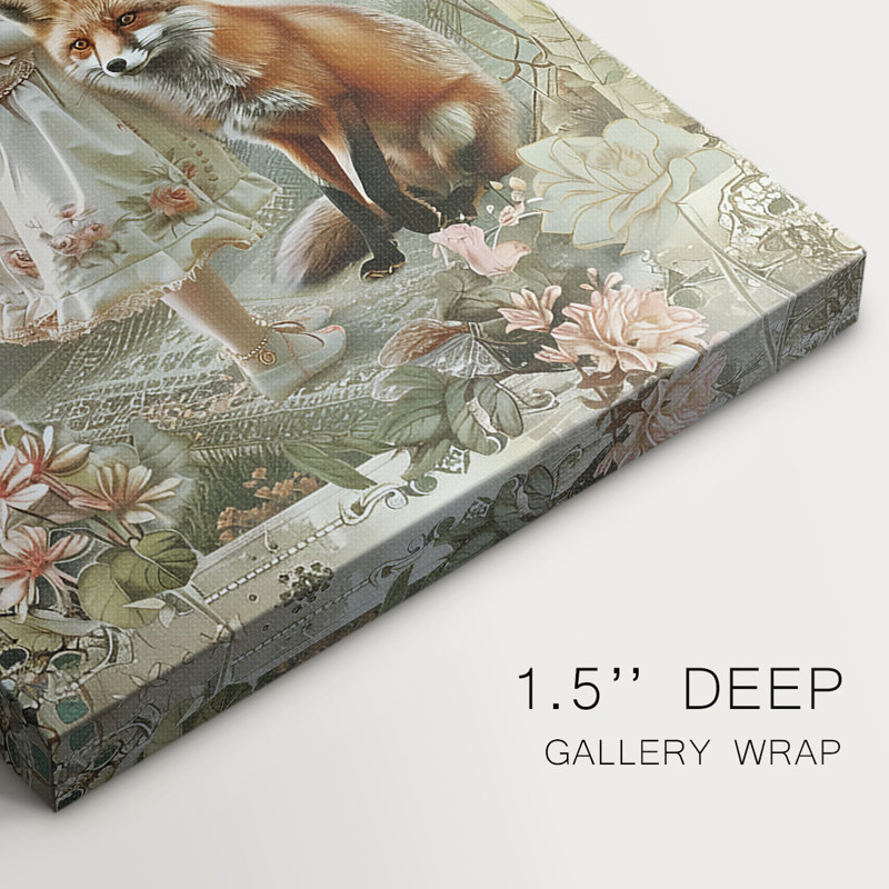 WOMEN Series CCCXCV  -Premium Gallery Wrapped Canvas -Ready to Hang, 18" H x 12" W