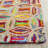 Anaheim Nantucket Hand Tufted Cotton/Jute Abstract Rug in Pink/Beige-1965953652