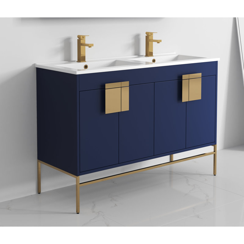 Ensemble de meuble-lavabo double 47 po Gere