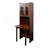 Fold-Out Convertible Writing Table,  Desk Bookcase With Shelf And Drawer Multi-Function Home Office Workstation