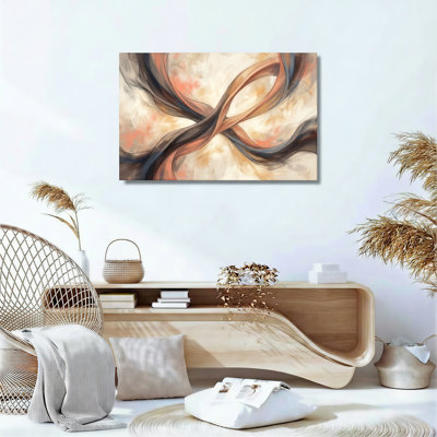 Ensemble de 1 tableau abstrait sur toile