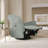 Greenguard Gold Certified Upholstered Swivel Reclining Glider-103110640