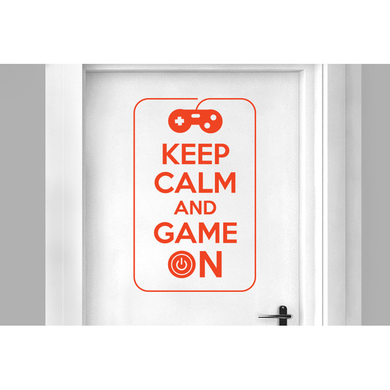 Wall Decal, Orange