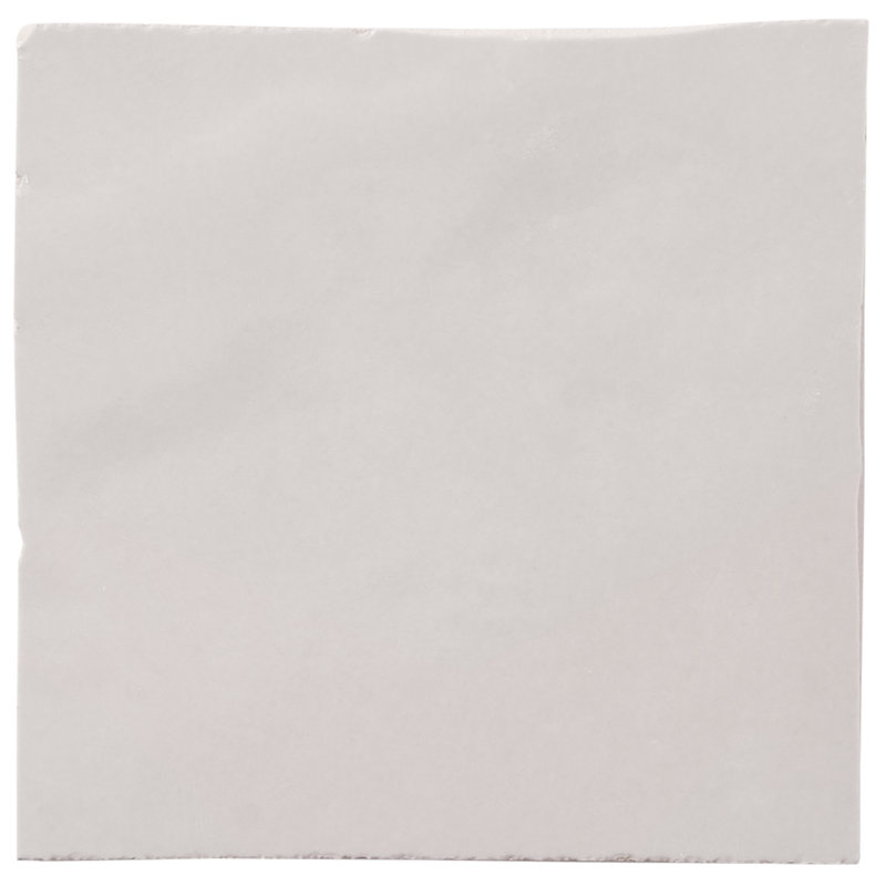 Virello 4x4 Glossy Ceramic Wall Tile, Cloud White