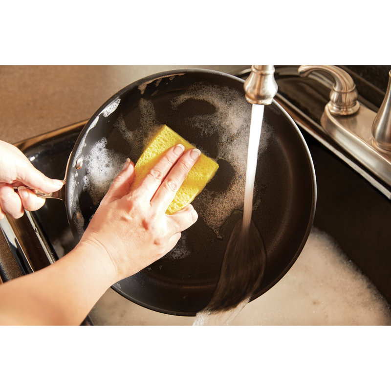 All-Clad 4-Quart Nonstick Hard-Anodized Aluminum Sauté Pan with Lid