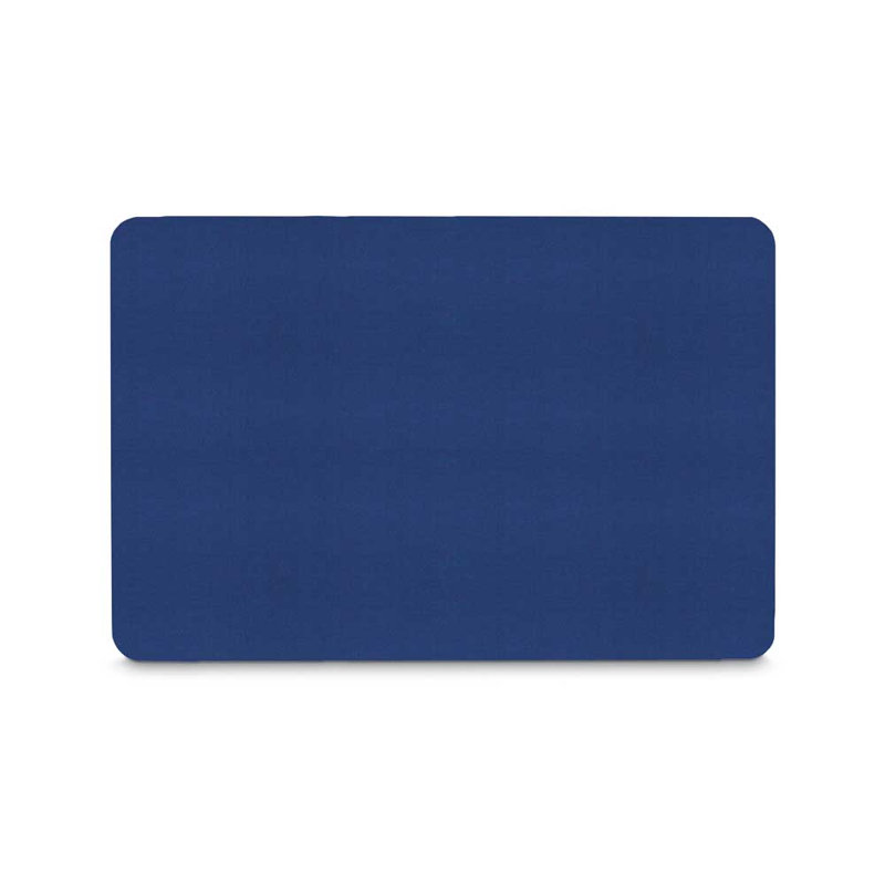 Unframed Wall Mounted Bulletin Board, Navy, 18" x 24"