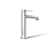 Occasion Tall Single-Handle Vessel Sink Bathroom Faucet with Drain Assembly