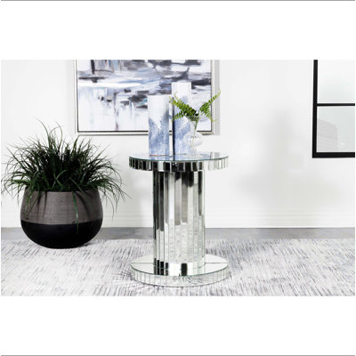 Rose Mirror Side Table