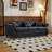 Faux Leather Chesterfield Sofa With Storage-1832554016