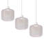 12cm H Glass Lamp Shade in Clear