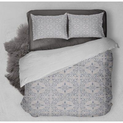 Polyester Box Stitch Floral Comforter