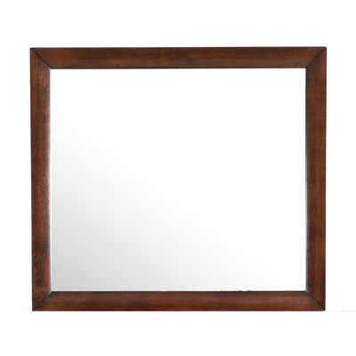 Miroir cappuccino pour commode d'attraction