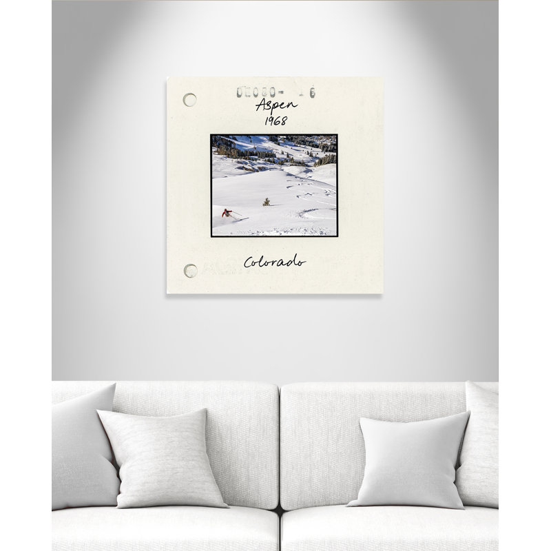 Aspen Print par CAD Designs, 30'' W x 30'' H, Wrapped Canvas, No Frame