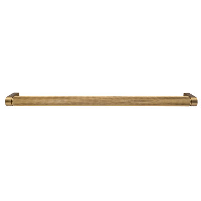 Kent Knurled 16" Satin Brass Appliance Pull