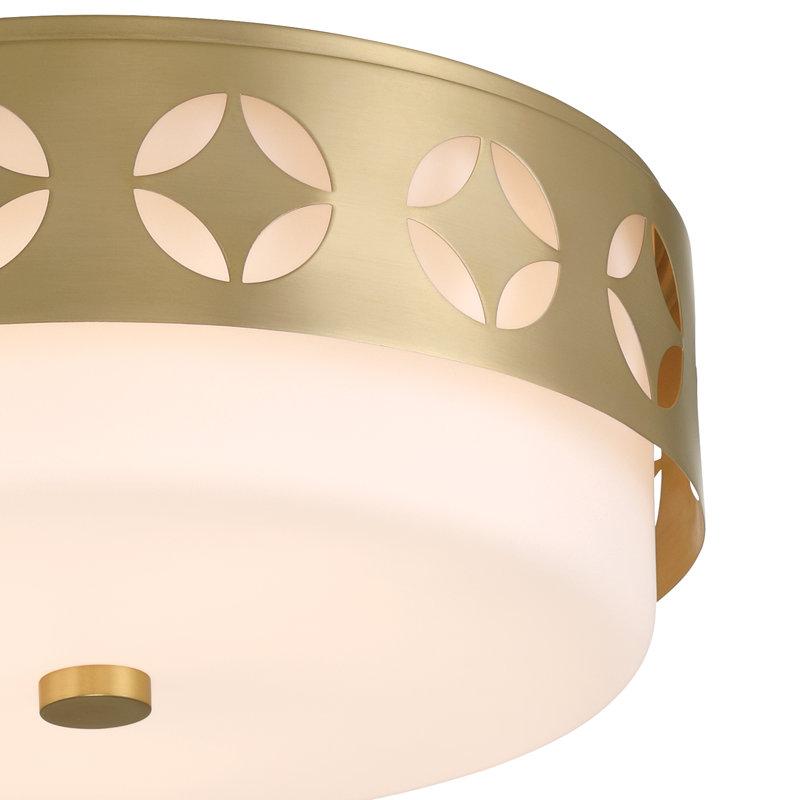 3LT Flushmount, Gold