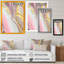 Rose et marbre doré abstrait III - art mural abstrait en marbre-1486942743-1486942760