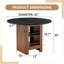 Table à manger de 42 pouces-1762441414