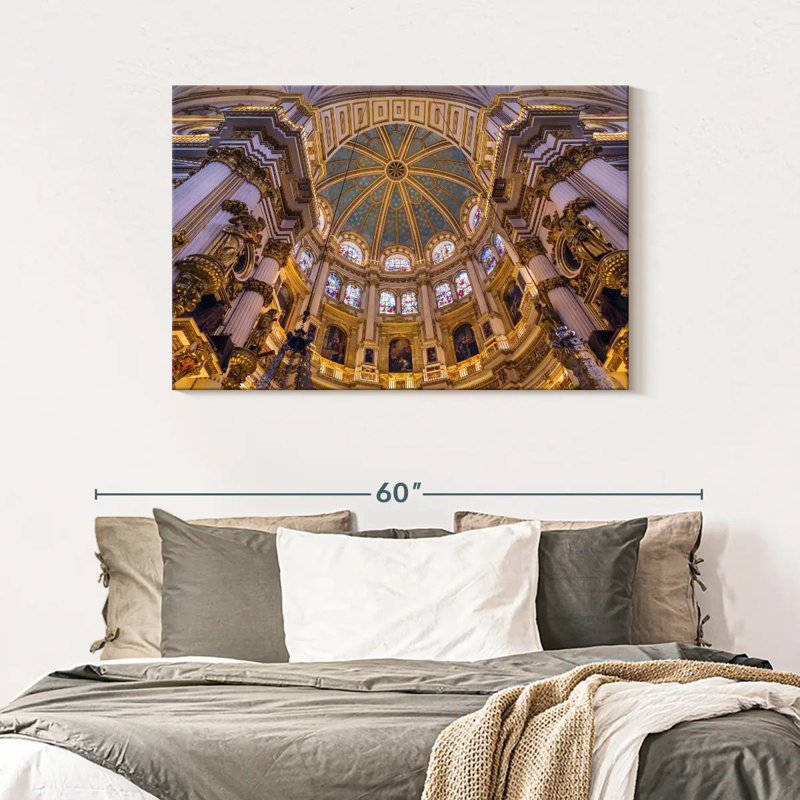 Rorry Granada Cathedral Interior, 30" H x 45" W