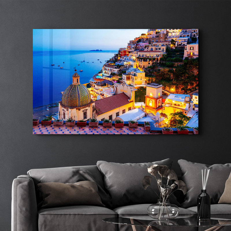 Peinture décorative en verre trempé