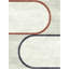Cercle Hand Knotted Abstract, Geometric Area Rug in Afterglow-1279587208