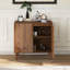 Buffet 31,3 "en bois avec tablette réglable