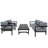 Multi-Person Outdoor Steel Sofa Set-819068588